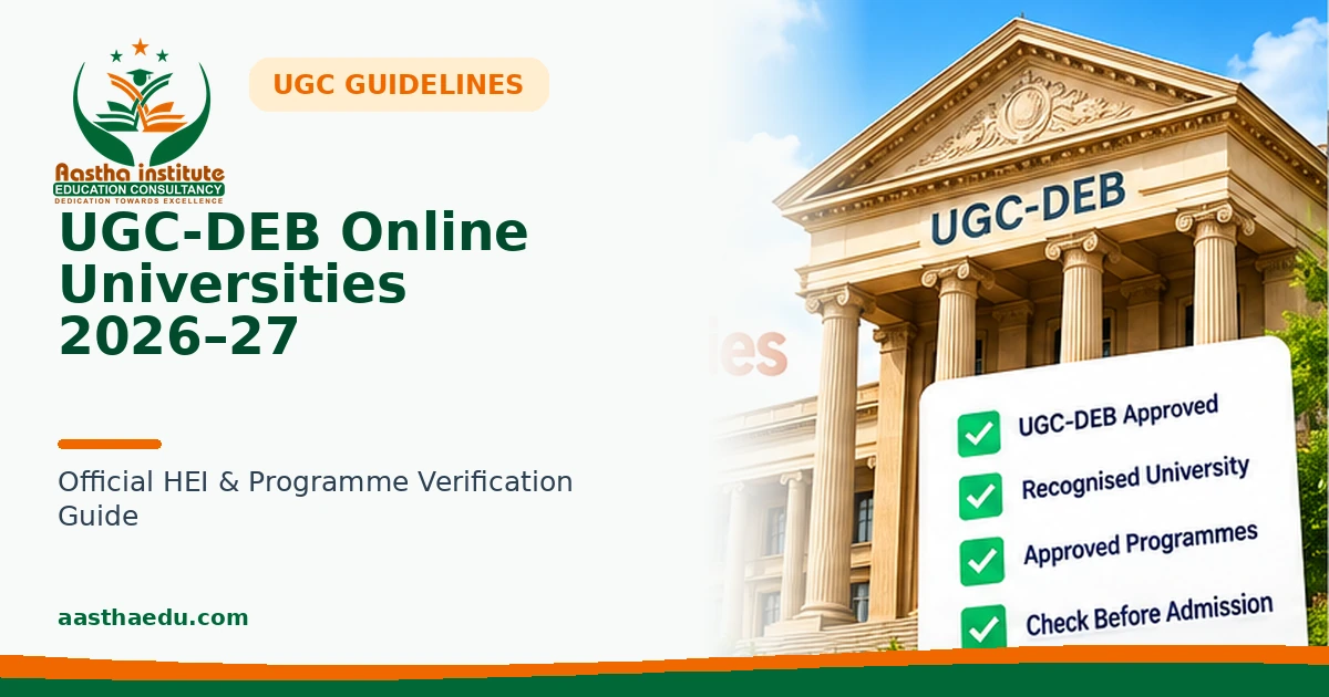 UGC-DEB Online Universities