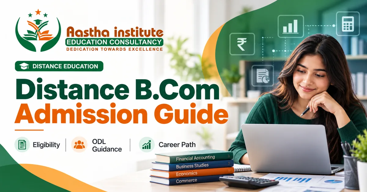 Distance B.Com Admission Guide