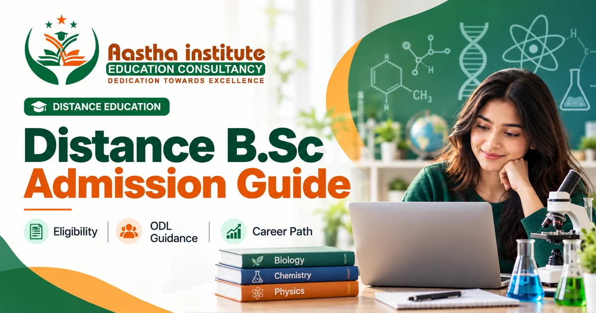 Distance B.Sc Admission Guide