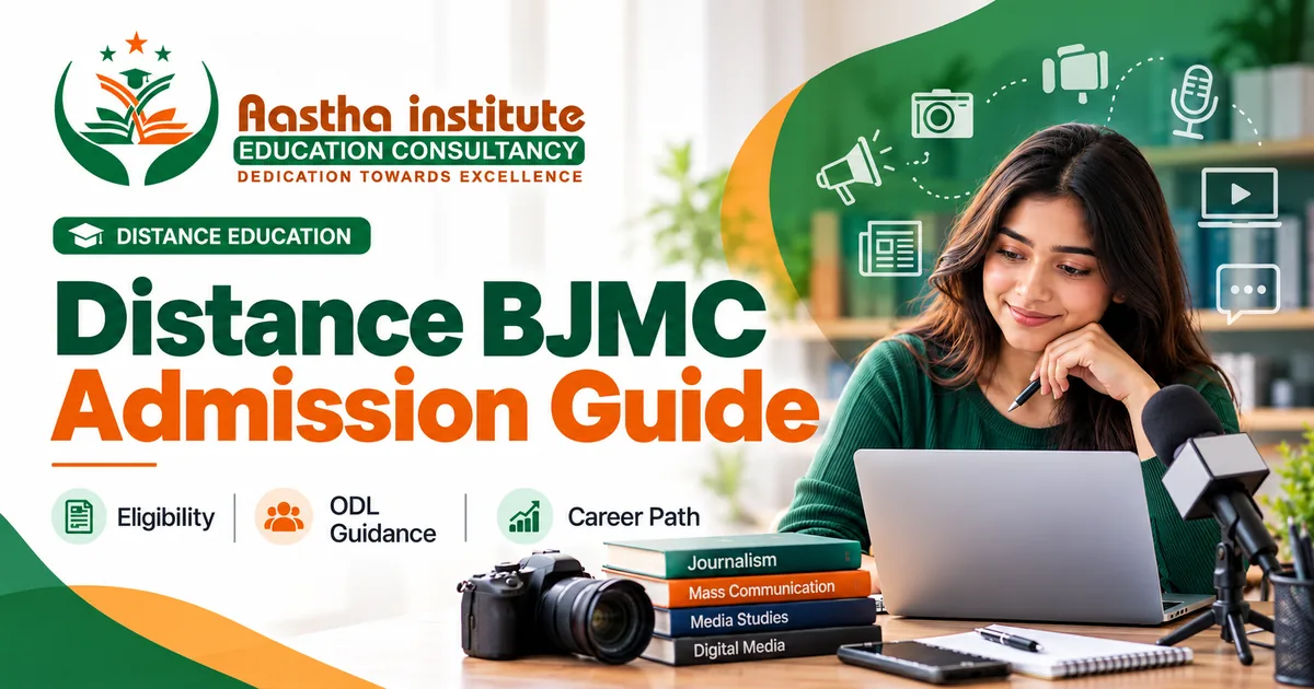 Distance BJMC / BA Journalism Admission Guide