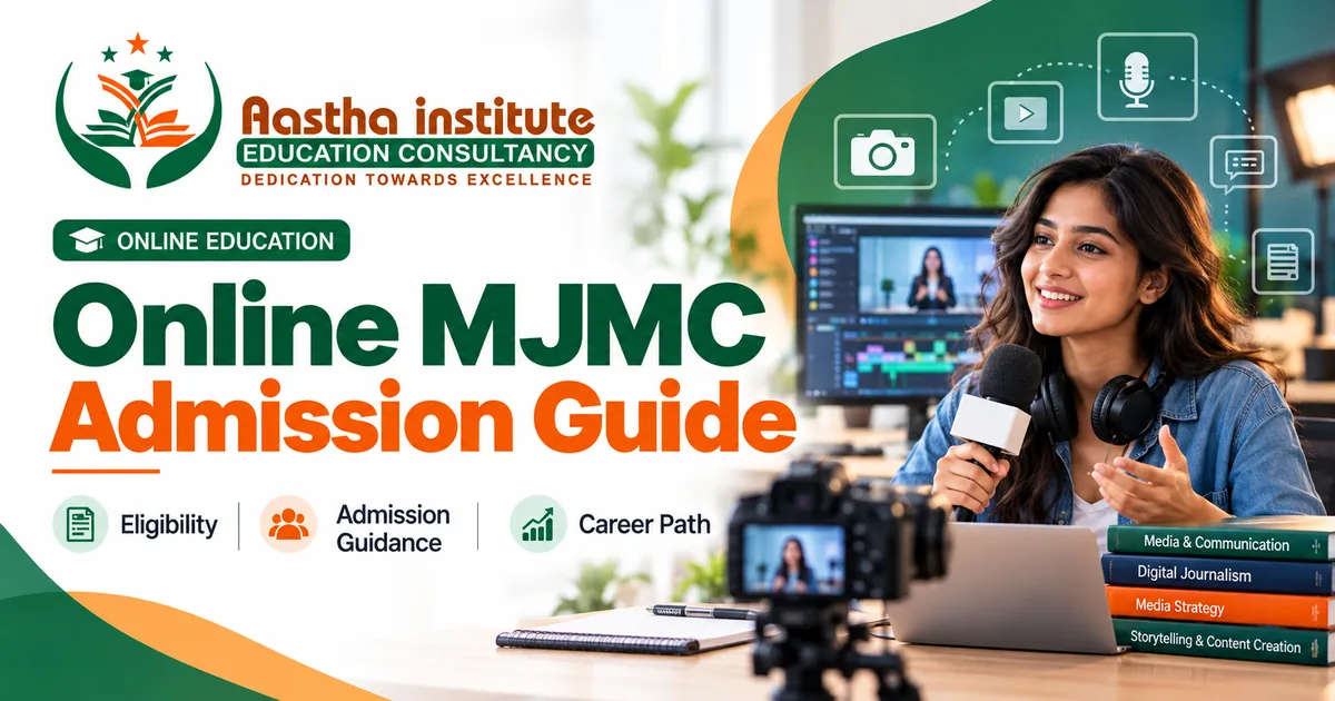 Online MJMC / MA Journalism Admission Guide