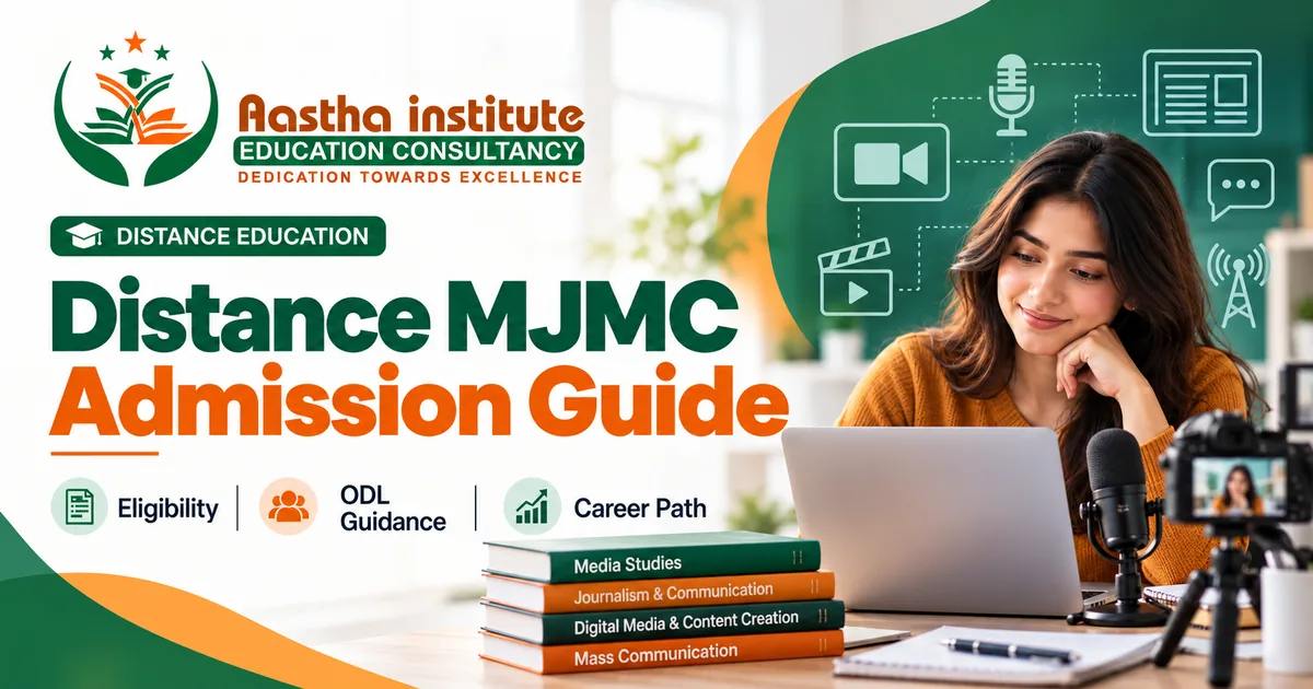 Distance MJMC / MA Journalism Admission Guide
